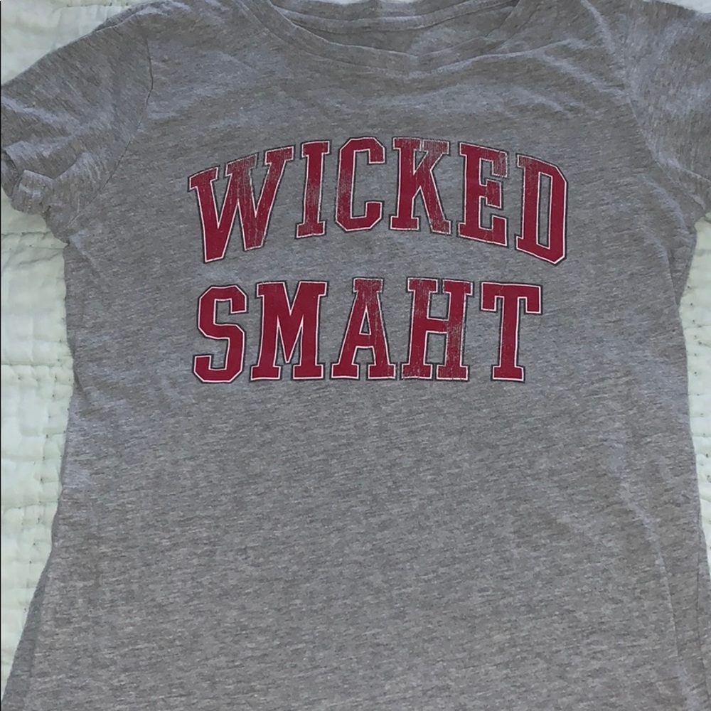 Boston “Wicked Smaht” tee